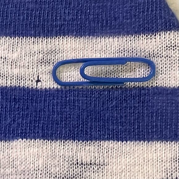 Tommy Bahama Women’s Linen Blue & White Striped Nautical Coastal Dress XXS - Picture 9 of 10